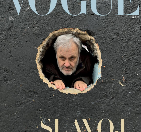 Vogue Adria опубликовал обложку с философом Славоем Жижеком