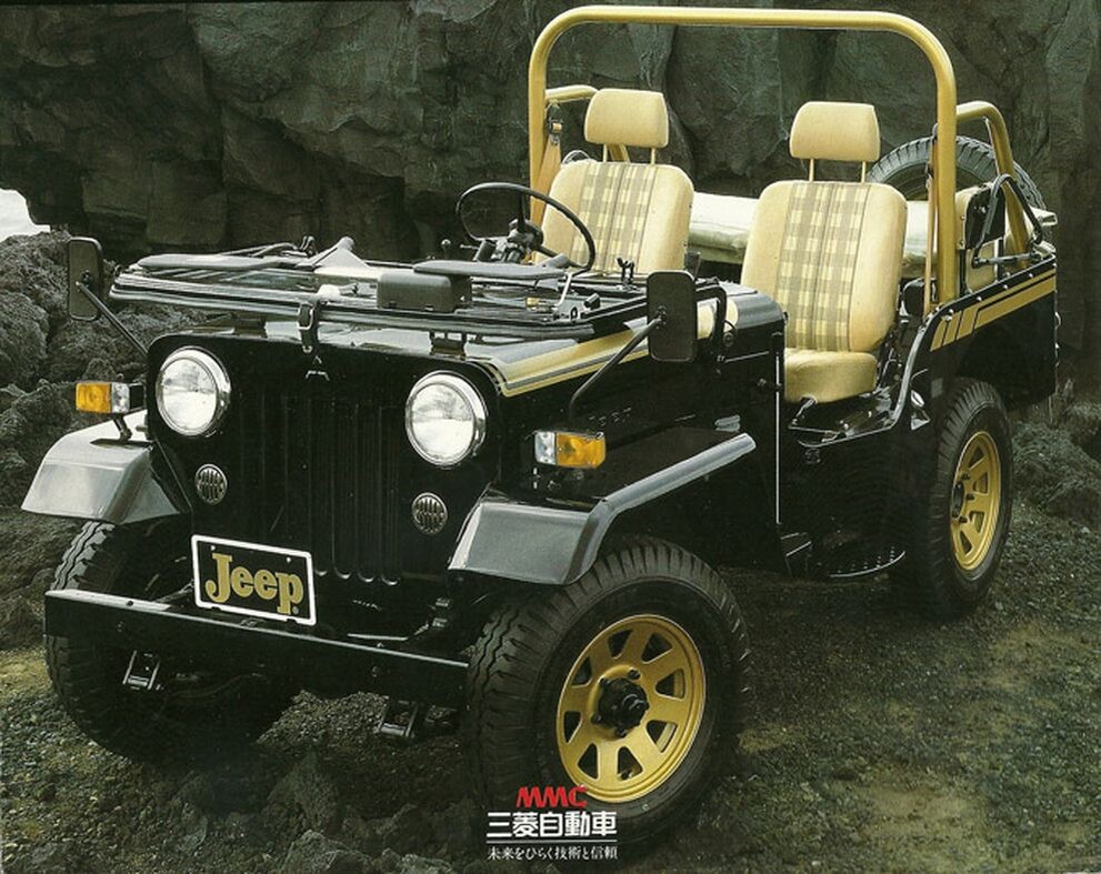    Mitsubishi Jeep начала 1990-х, в максимальной комплектации