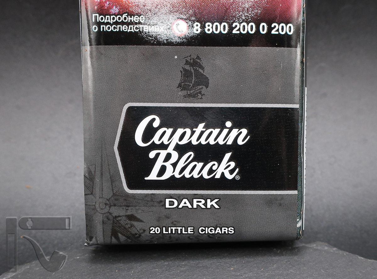 Сигариллы Captain Black Dark. Фото: © канал "Уголок Курильщика"
