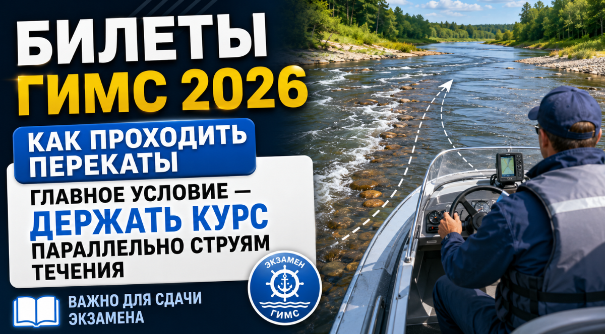 Судовождение, Билеты ГИМС