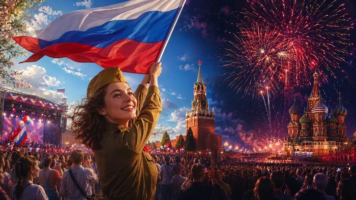 Куда пойти на 9 Мая 2026 в Москве: афиша мероприятий, парад, салют. Обложка © Сhat GPT