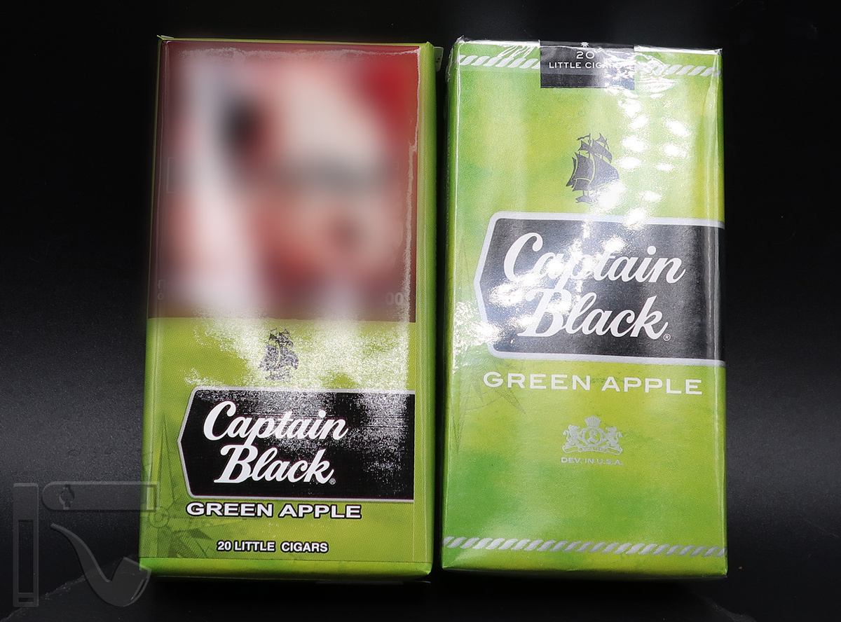 Сигариллы Captain Black Green Apple. Фото: © канал "Уголок Курильщика"