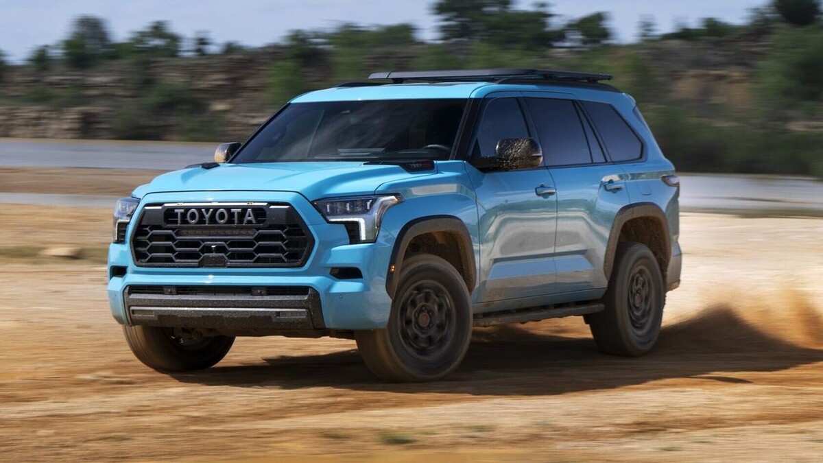    Toyota Sequoia. Фото Toyota