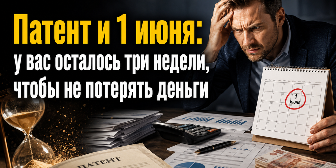 Патент и 1 июня: у вас осталось три недели, чтобы не потерять деньги