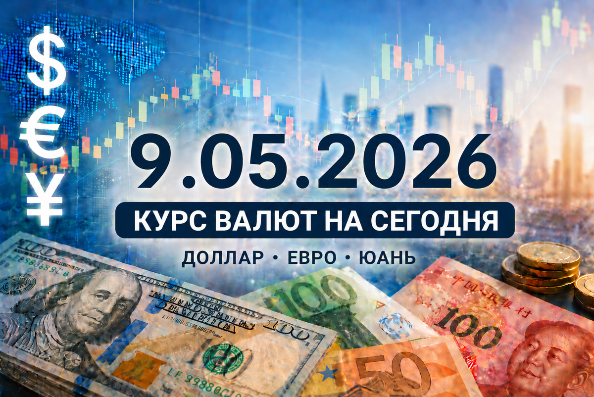   Доллар, евро и юань на сегодня, 9 мая 2026: актуальный курс валют. Фото: нейросеть