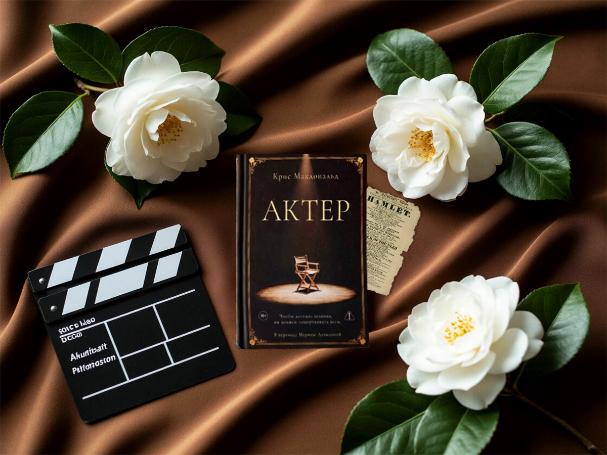 Роман британского писателя Криса Макдональда «Актёр» (англ. «The Actor»): жанры — психологическая драма, тёмная академия, психологический триллер, психологический детектив; объём произведения — 5 частей-актов; дата первой публикации — 2020 год; страна — Великобритания. Возрастное ограничение — с 18 лет.