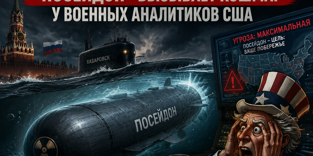 «Россия в скором времени должна получить новое супероружие»: «Посейдон» вызывает кошмар у военных аналитиков США