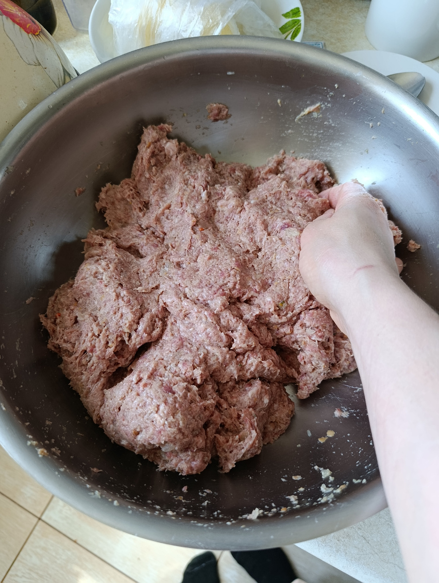 Фарш для будущих котлет