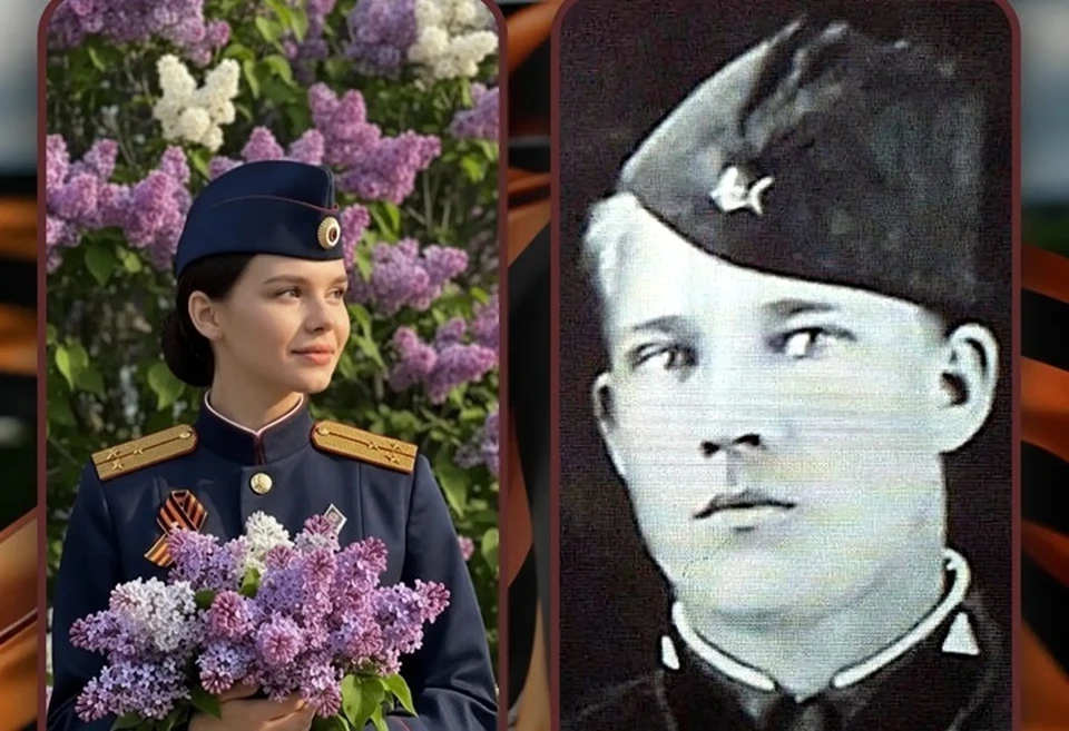 Николай Вихрев и его правнучка Дарья. Фото: СУ СКР по Волгоградской области.

