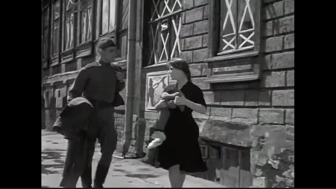 "Баллада о солдате"(реж. Г. Чухрай, сц. В. Ежов, муз. Мих. Зив, 1959 год)
