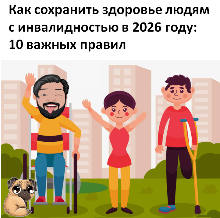 Как сохранить здоровье людям с инвалидностью в 2026 году: 10 важных правил