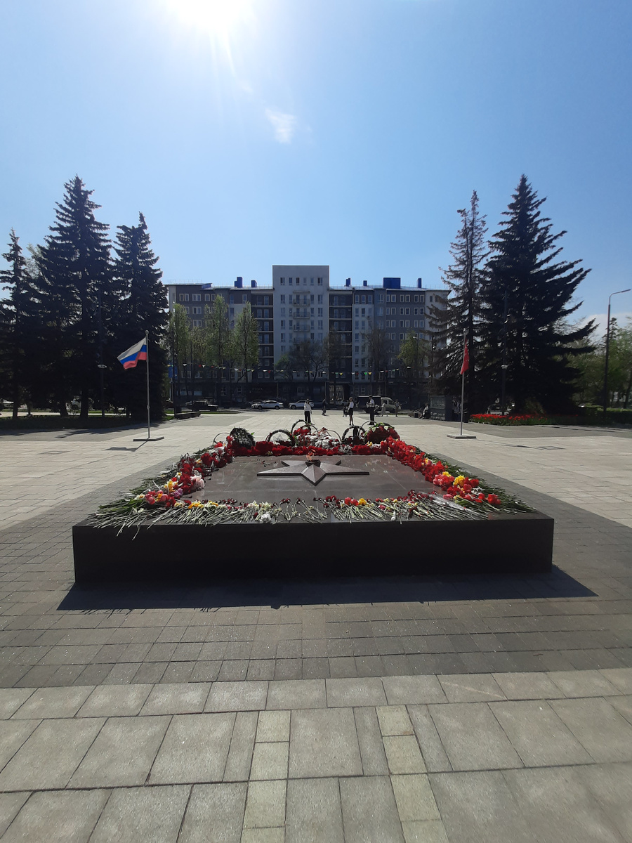 Вечный огонь. 8 мая 2026