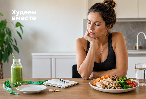 «Худеем вместе» — бесплатное приложение для подсчета калорий, ведения дневника питания и отслеживания разных показателей для комфортного контроля веса. Подписывайтесь на наш канал, новые статьи каждую неделю!