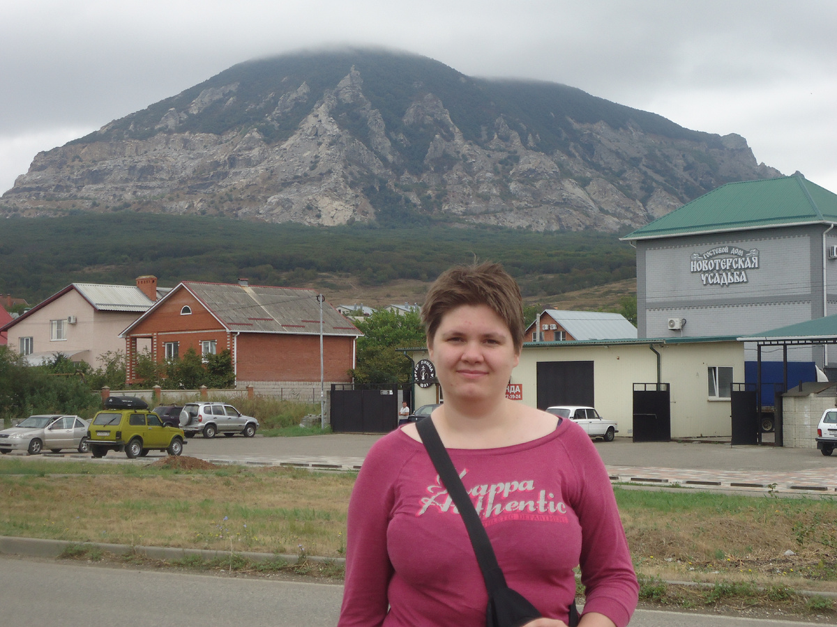 В самом начале пути в п. Бородыновка. Из архива автора.