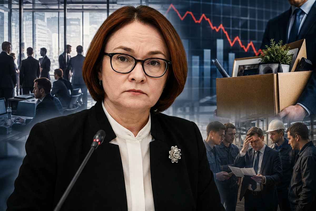 Центробанк указал бизнесу на слишком медленные сокращения персонала