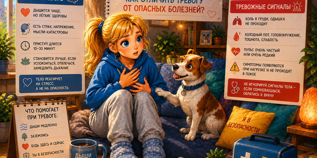 Не могу сделать глубокий вдох: «как будто не хватает воздуха»