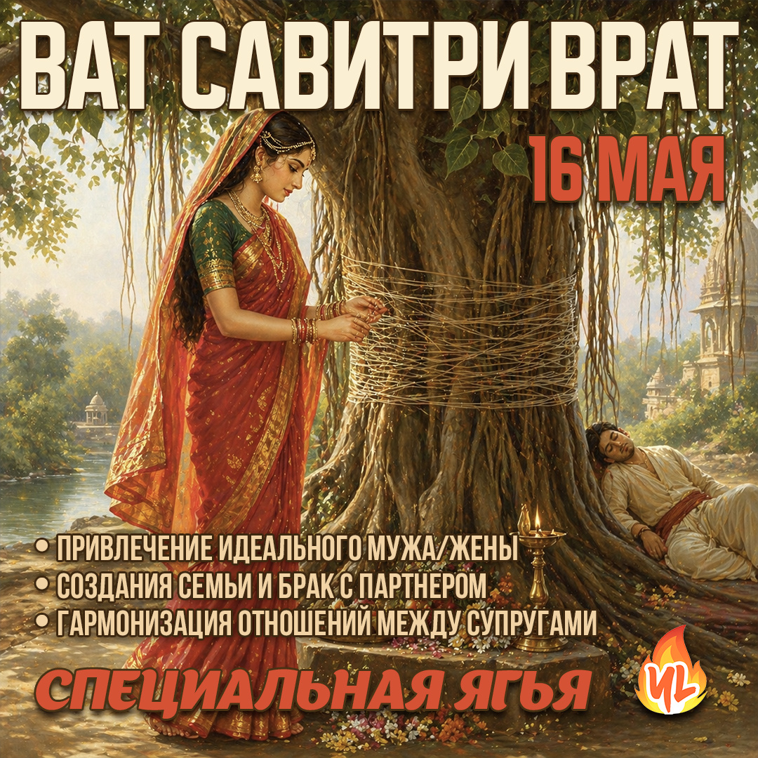 Ват Савитри Врат 2026