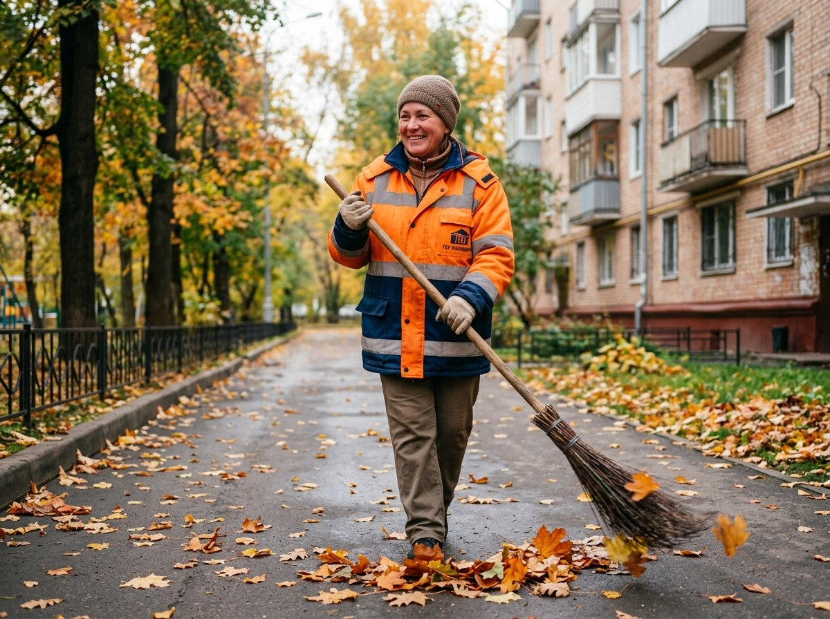 Устроилась дворником в 47 лет и поняла, что это лучшая работа в моей жизни