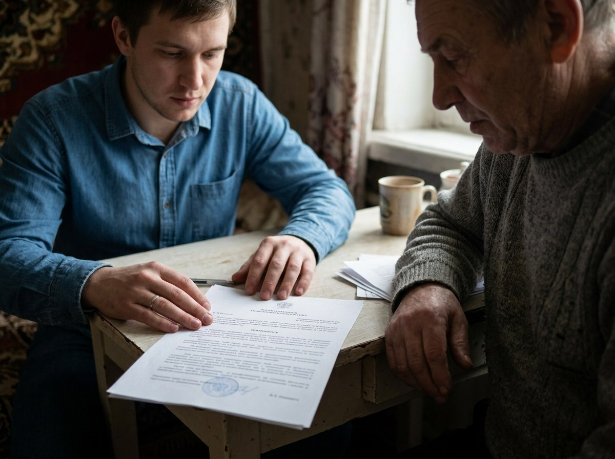 Сын взял у отца доверенность «для оформления льгот» — и продал его квартиру. Как это работает и как защититься