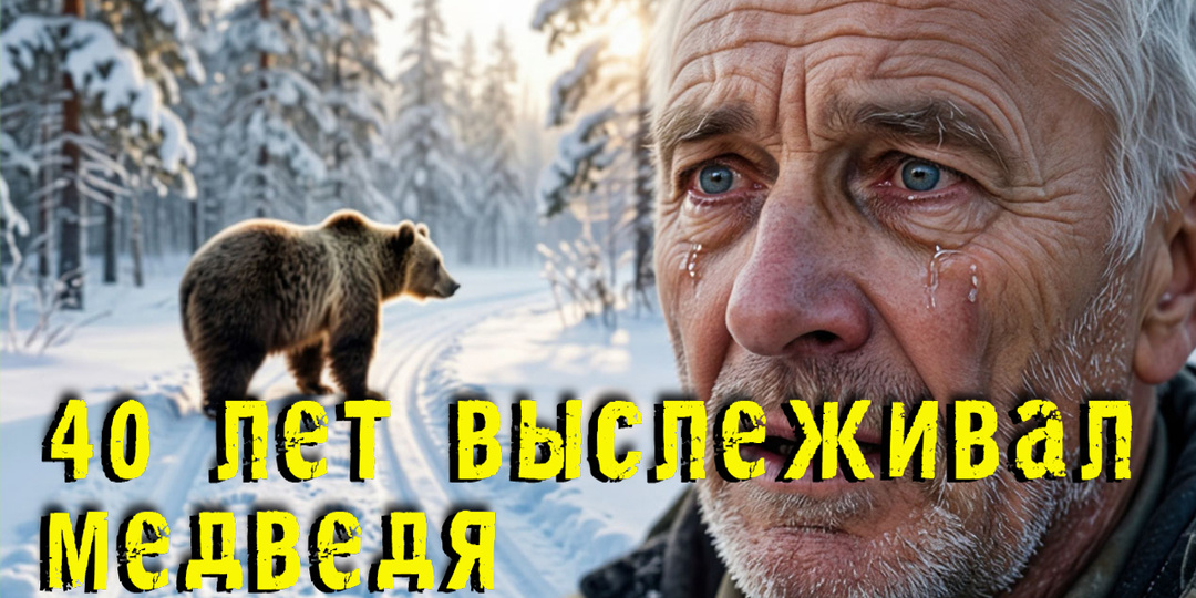 Всю жизнь он шёл по следу зверя. 40 лет охотник мстил медведю, но выстрелить не смог — узнал.