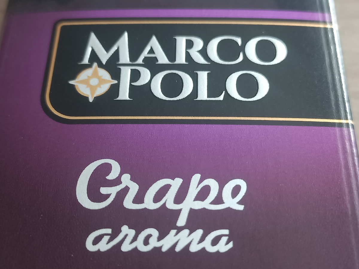 Дегустация - Сигариллы Marco Polo Grape - 100 мм. (Виноград)