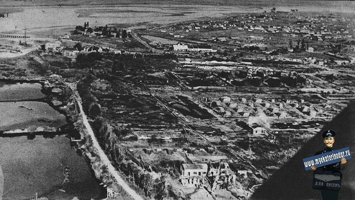    Разбомбленный Краснодар   итальянский журнал TEMPO № 178, 22–29 октября 1942 год / myekaterinodar.ru