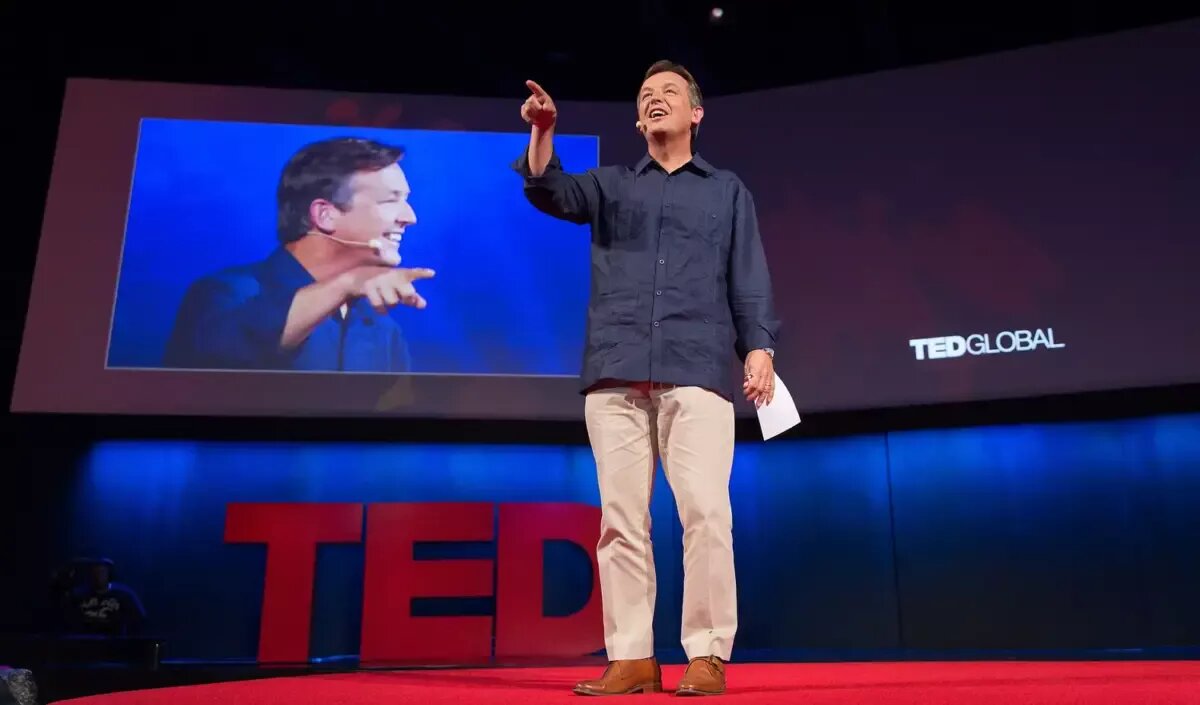Крис Андерсон. Фото: TEDxAmsterdam