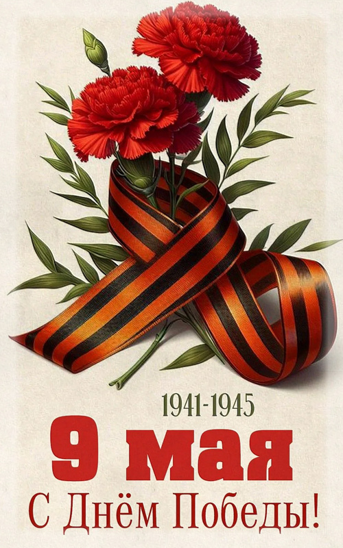 С Днём Победы! 9 Мая (1941-1945)