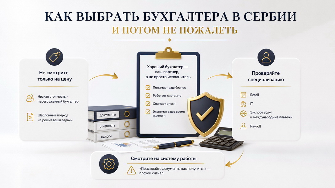 Бухгалтер в Сербии: как один неправильный выбор стоит вам бизнеса