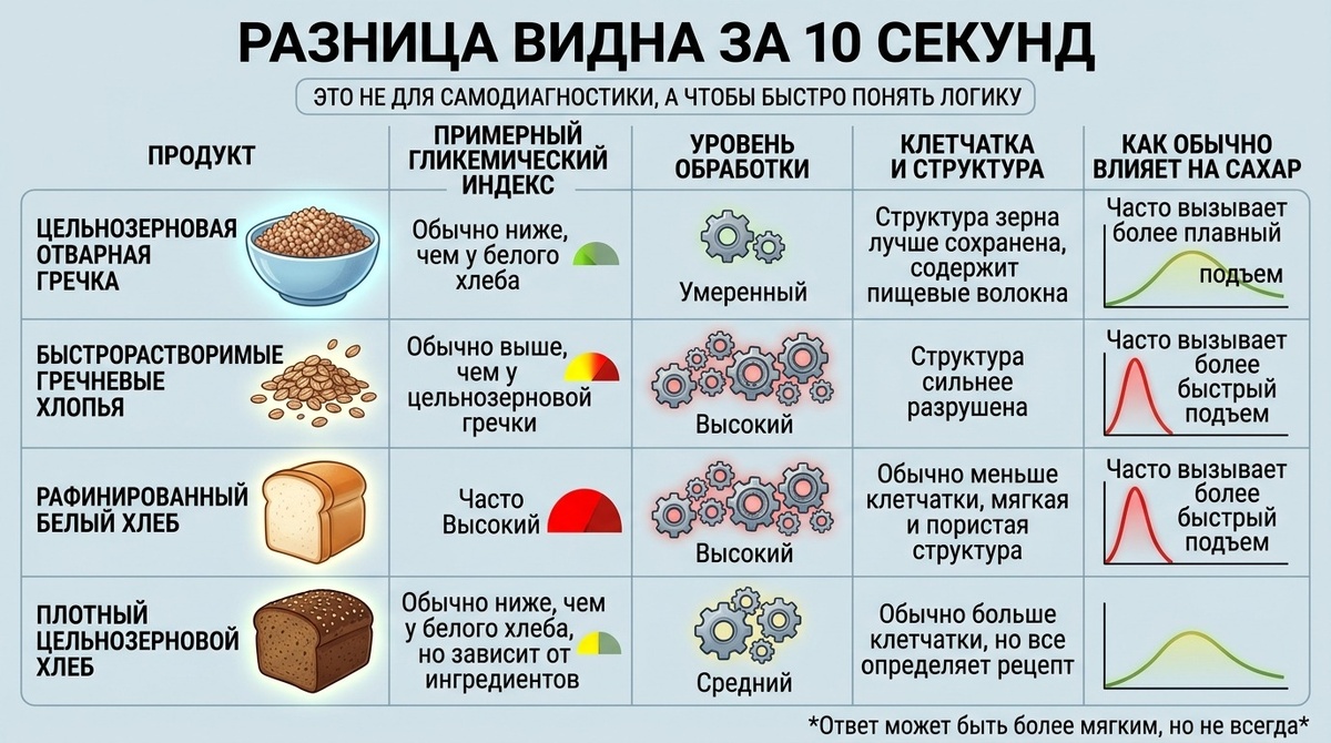 Точные значения зависят от рецептуры, сорта сырья, технологии производства и приготовления.
