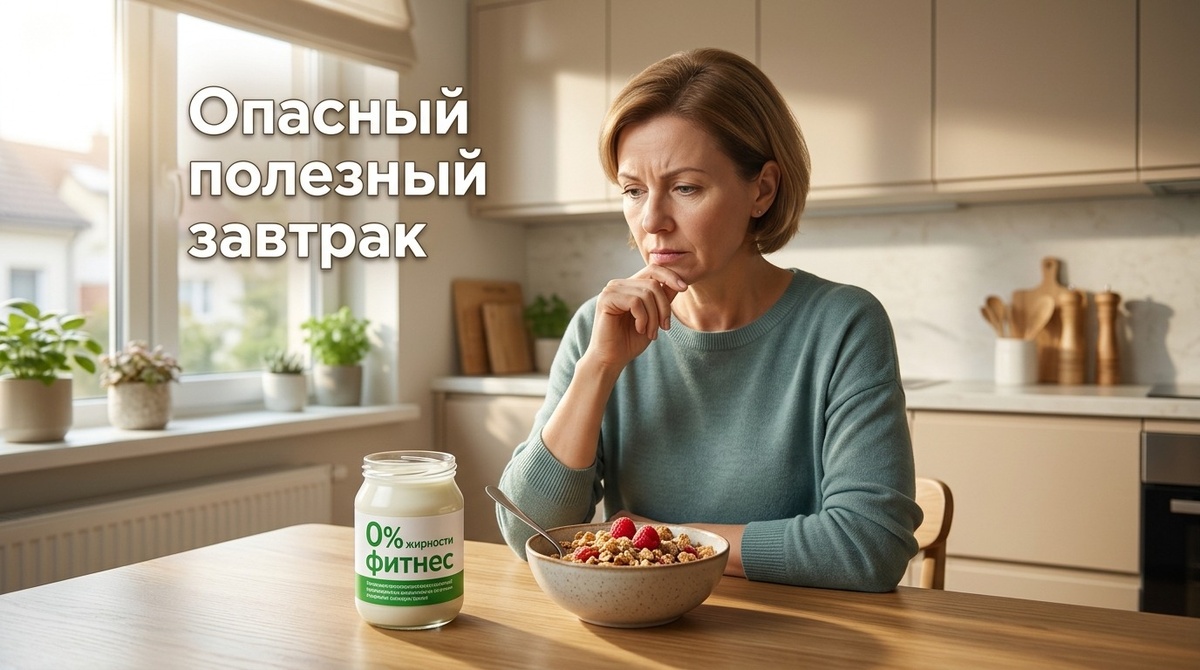Чаще всего под словом "полезный завтрак" я вижу одну и ту же пару: обезжиренный сладкий йогурт и хлопья