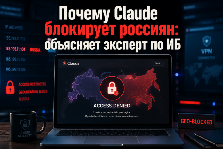    Почему Claude блокирует россиян: объясняет эксперт по информационной безопасности. Механизм геоблокировок, IP-адреса и способы обхода через VPN.