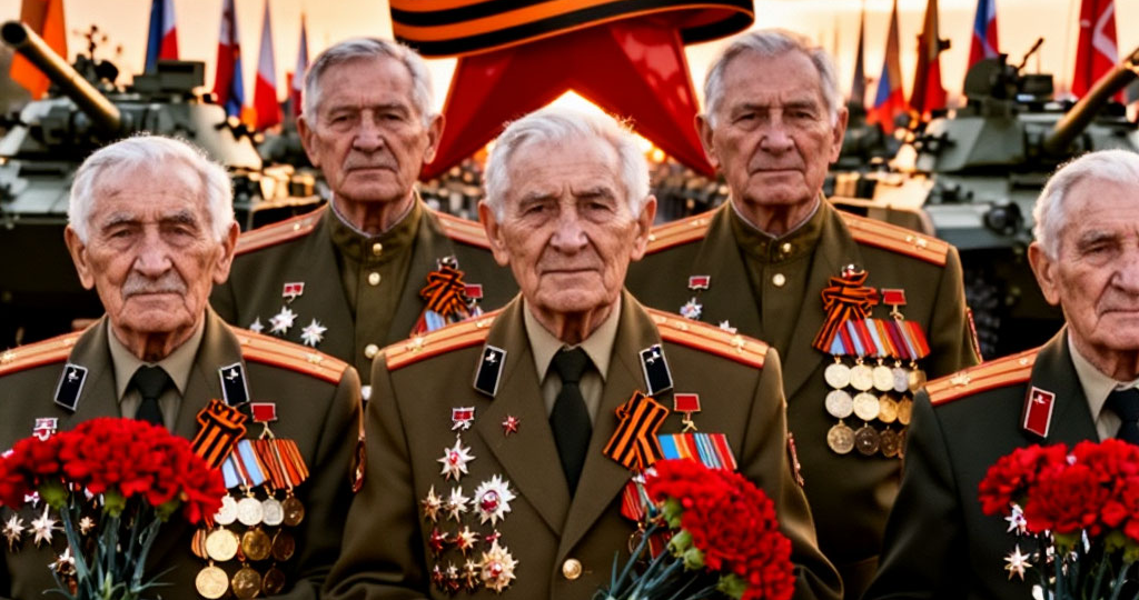 Друзья, поздравляю вас с Днём Победы!
