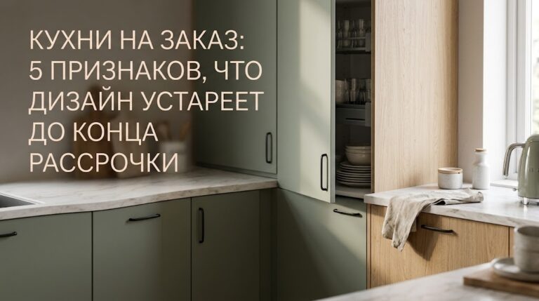    Устаревший дизайн кухни: важные признаки для оценки site-admin