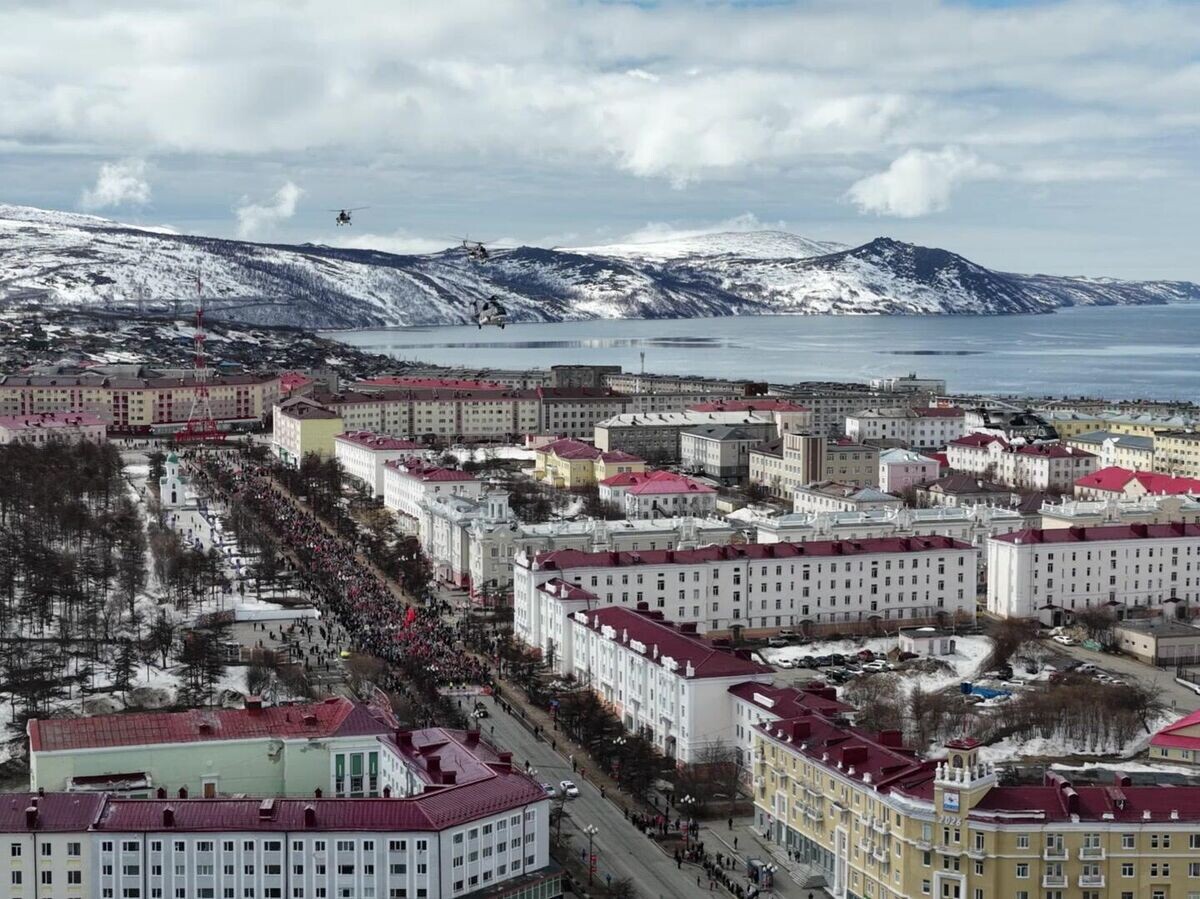    Акция "Бессмертный полк" в Магаданской области | © РИА Новости