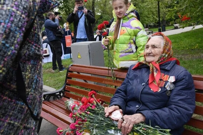  День Победы — самый светлый, радостный и одновременно печальный праздник   © РИА Новости. Владимир Вяткин