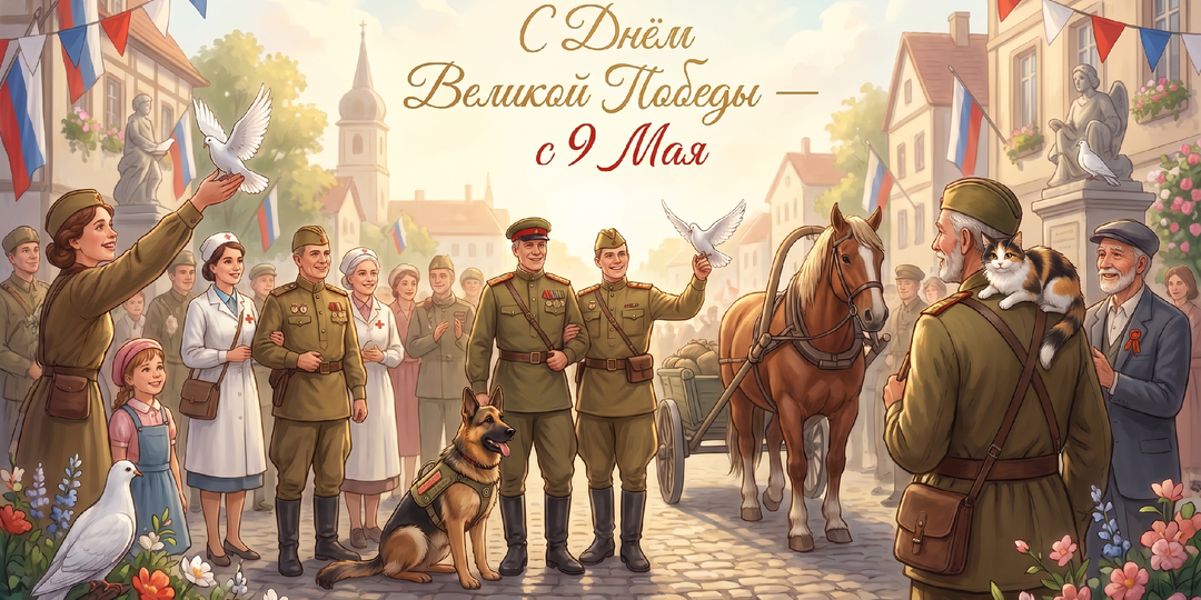 С Праздником Великой Победы!