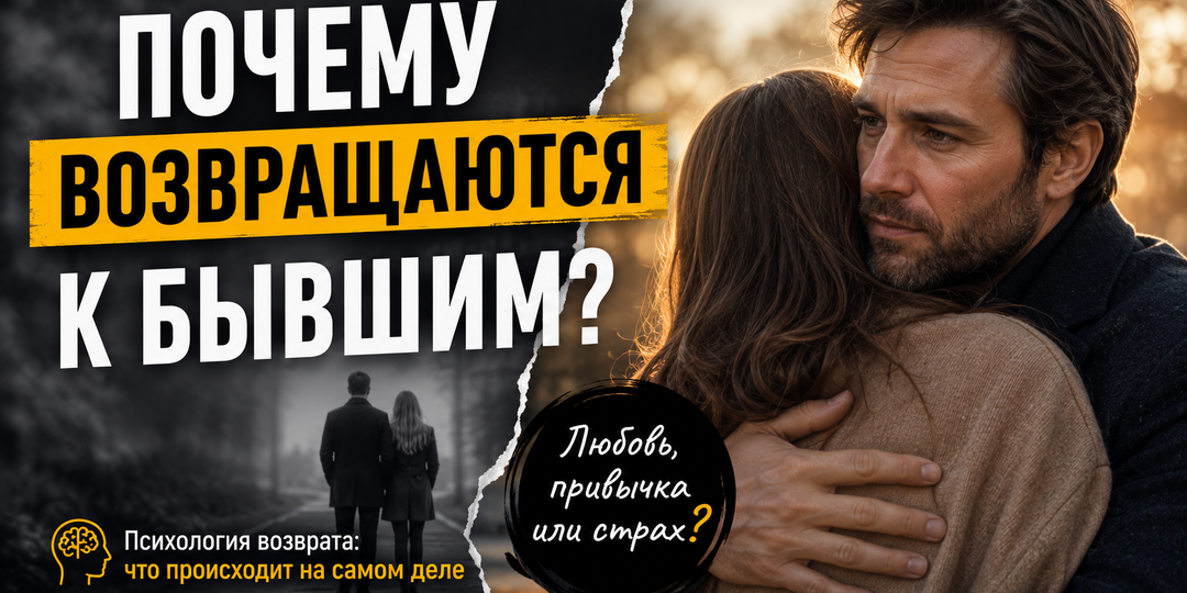Почему возвращаются к бывшим: это слабость или закономерность?