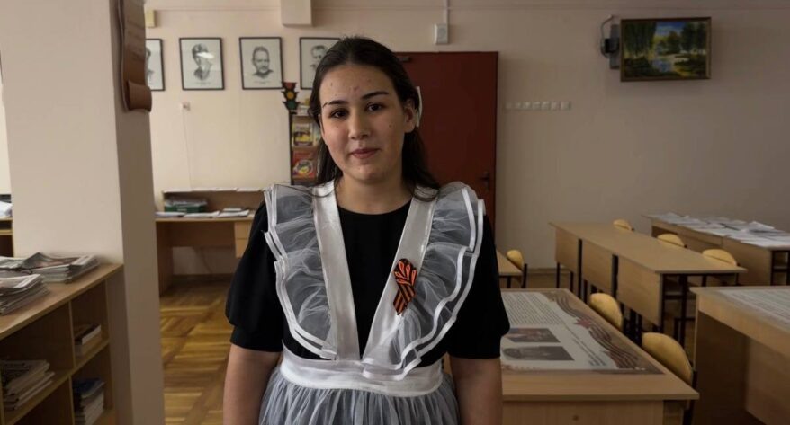    Правнучка Героя Лаура Хич.