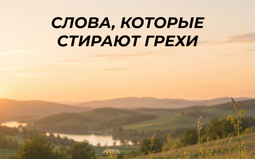 Эти слова стирают грехи в любое время дня и ночи