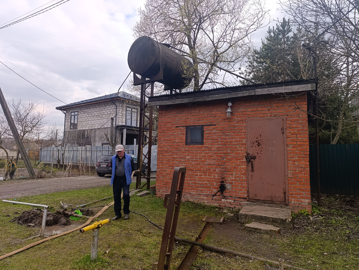 Наша колонка в деревне
