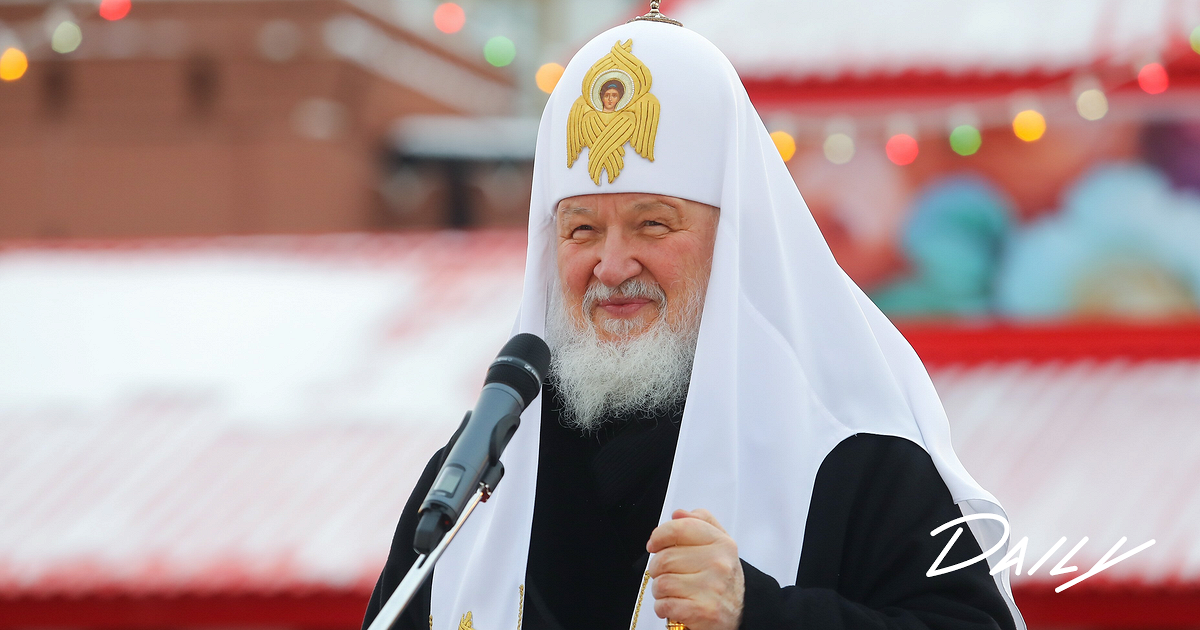 Патриарх Кирилл. Источник изображения: сайт daily.afisha.ru