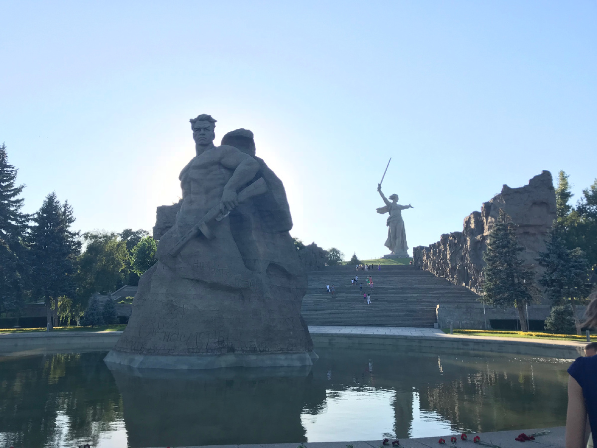 г. Волгоград, Мамаев курган. 