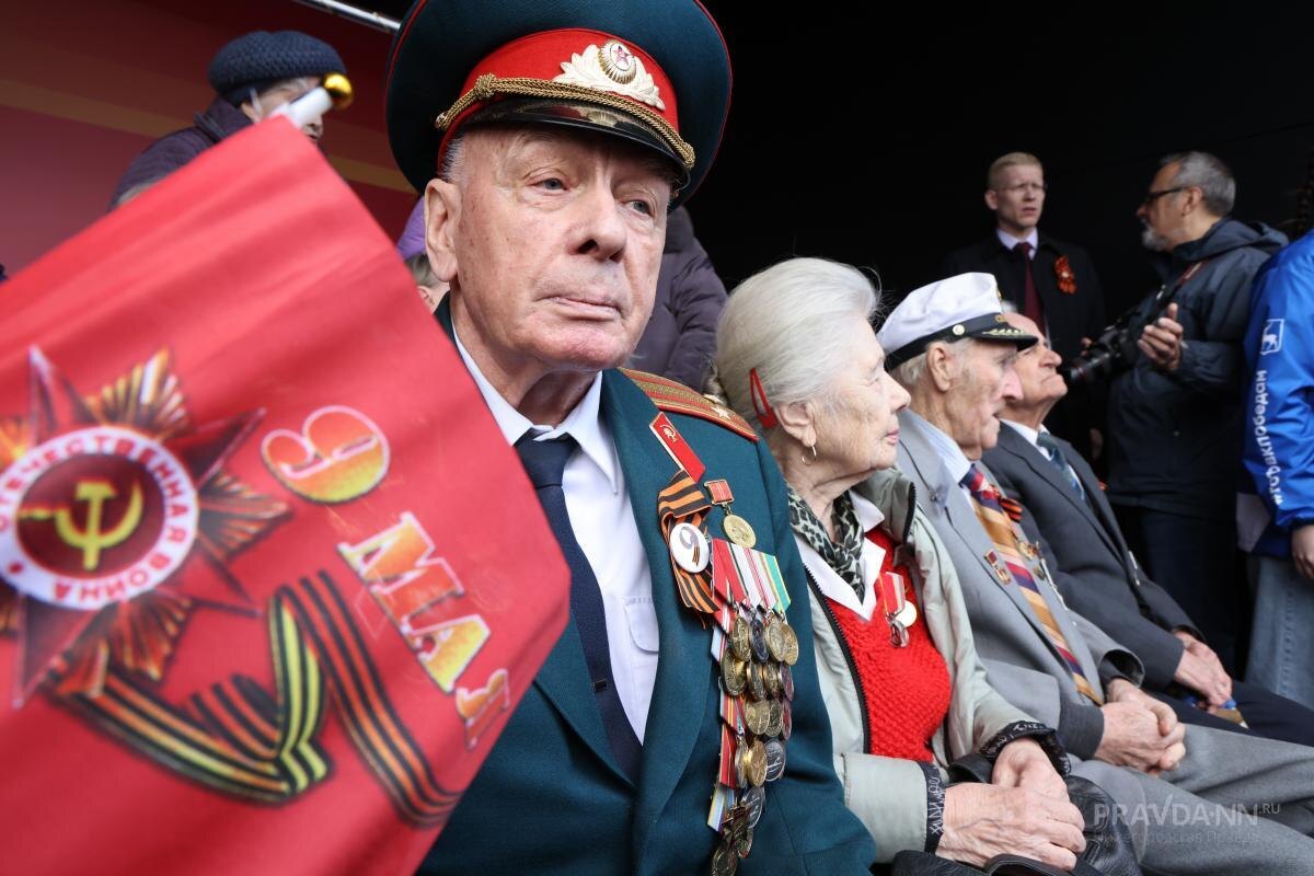    В День Победы на Красной площади проходит Парад Победы