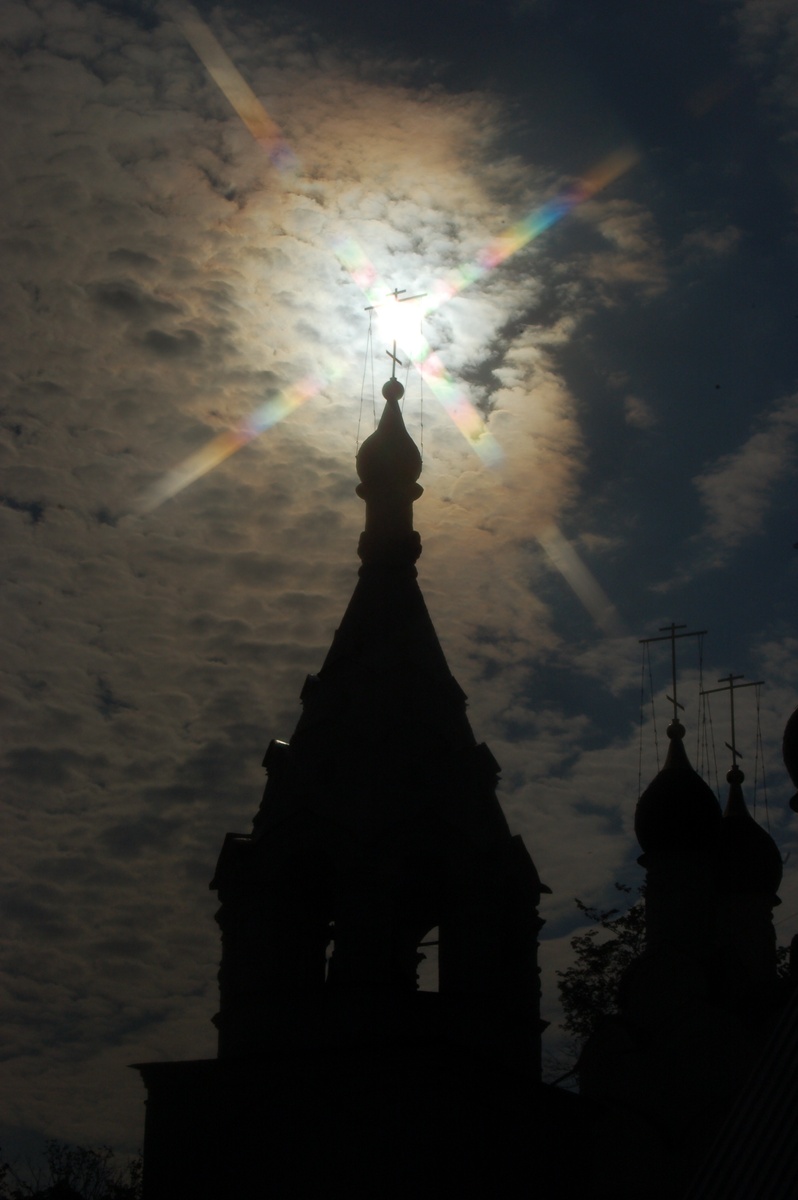 Комягино. Пушкинский р-н. Храм прп. Сергия Радонежского. Фото автора