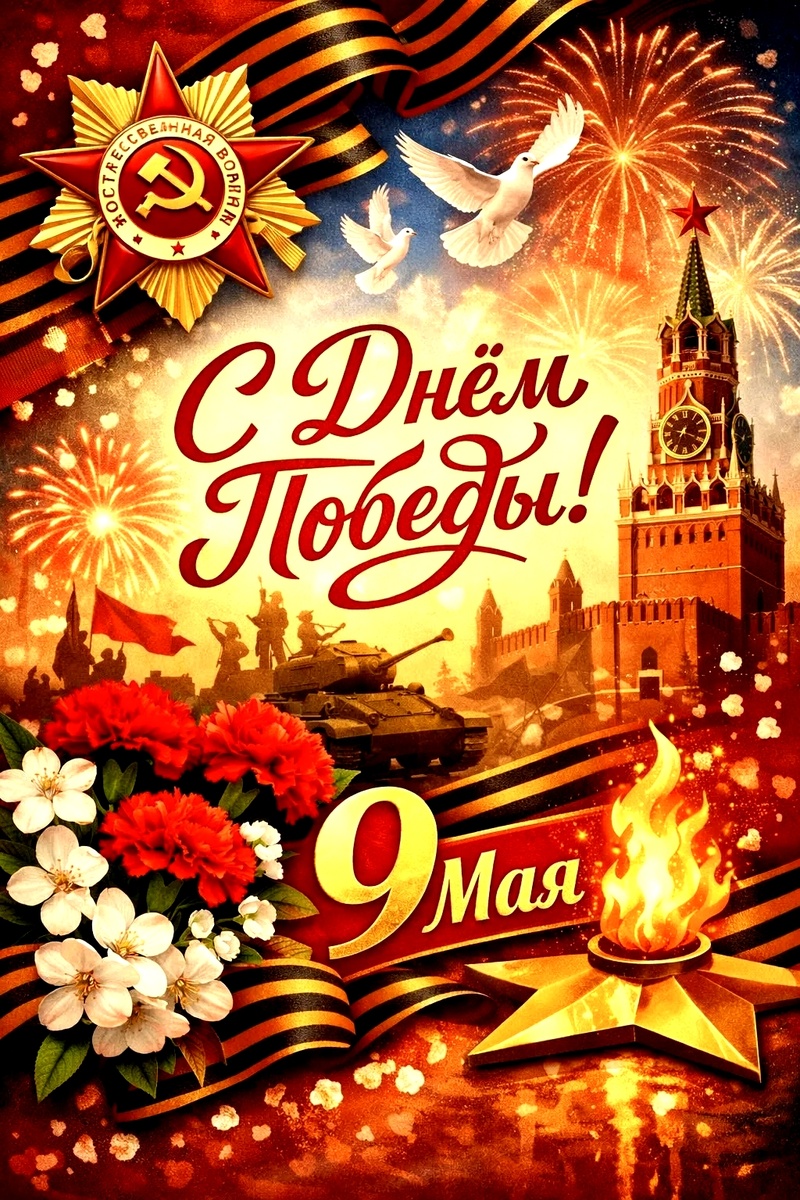 С НАШЕЙ великой «Победой» над Врагом!