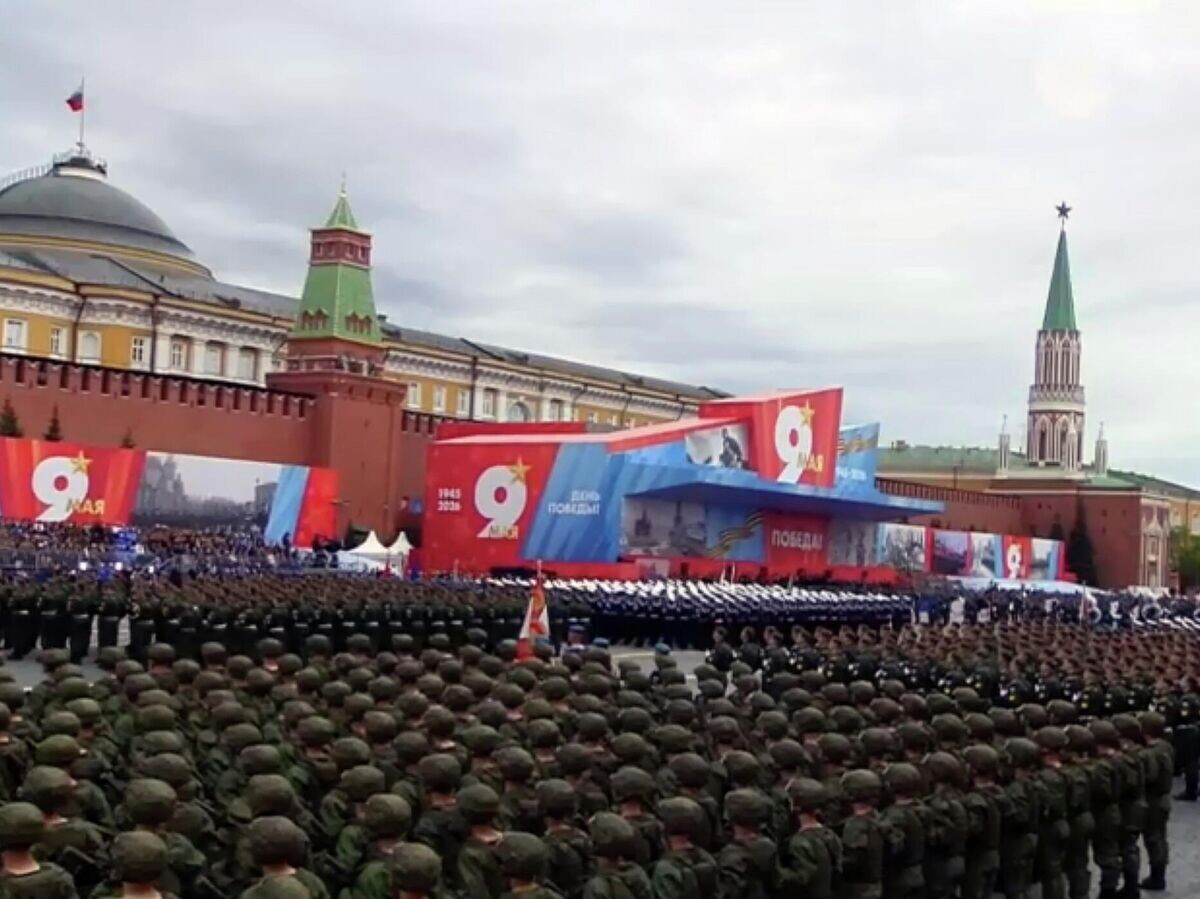    Военный парад в Москве в честь 81-й годовщины Победы в Великой Отечественной войне (стоп-кадр видео) | © РИА Новости