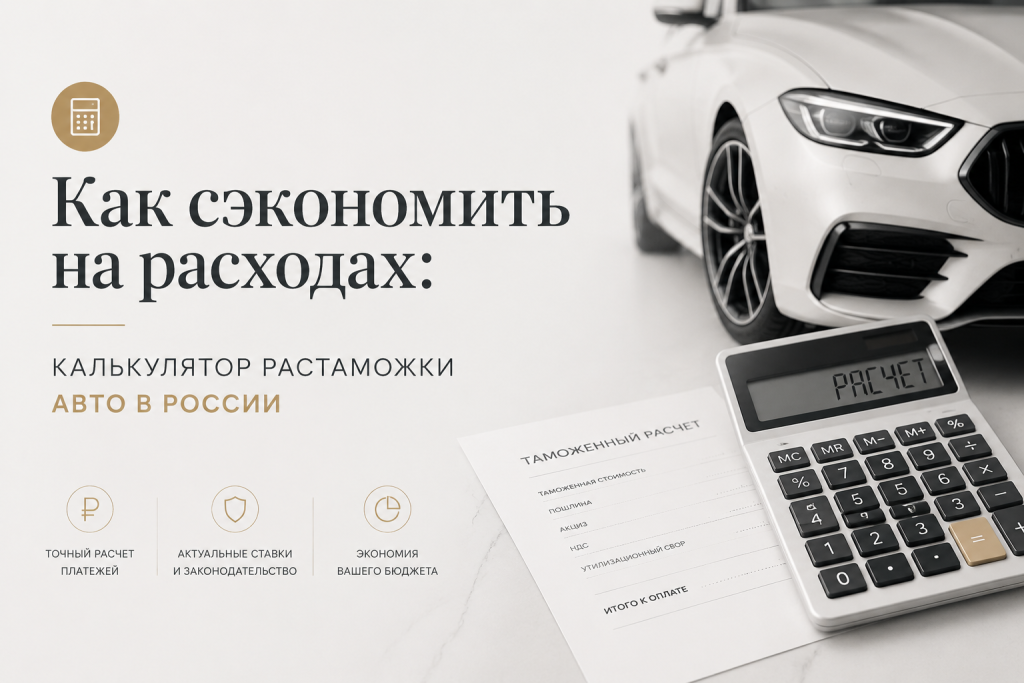    Как сэкономить на расходах с калькулятором растаможки авто в России