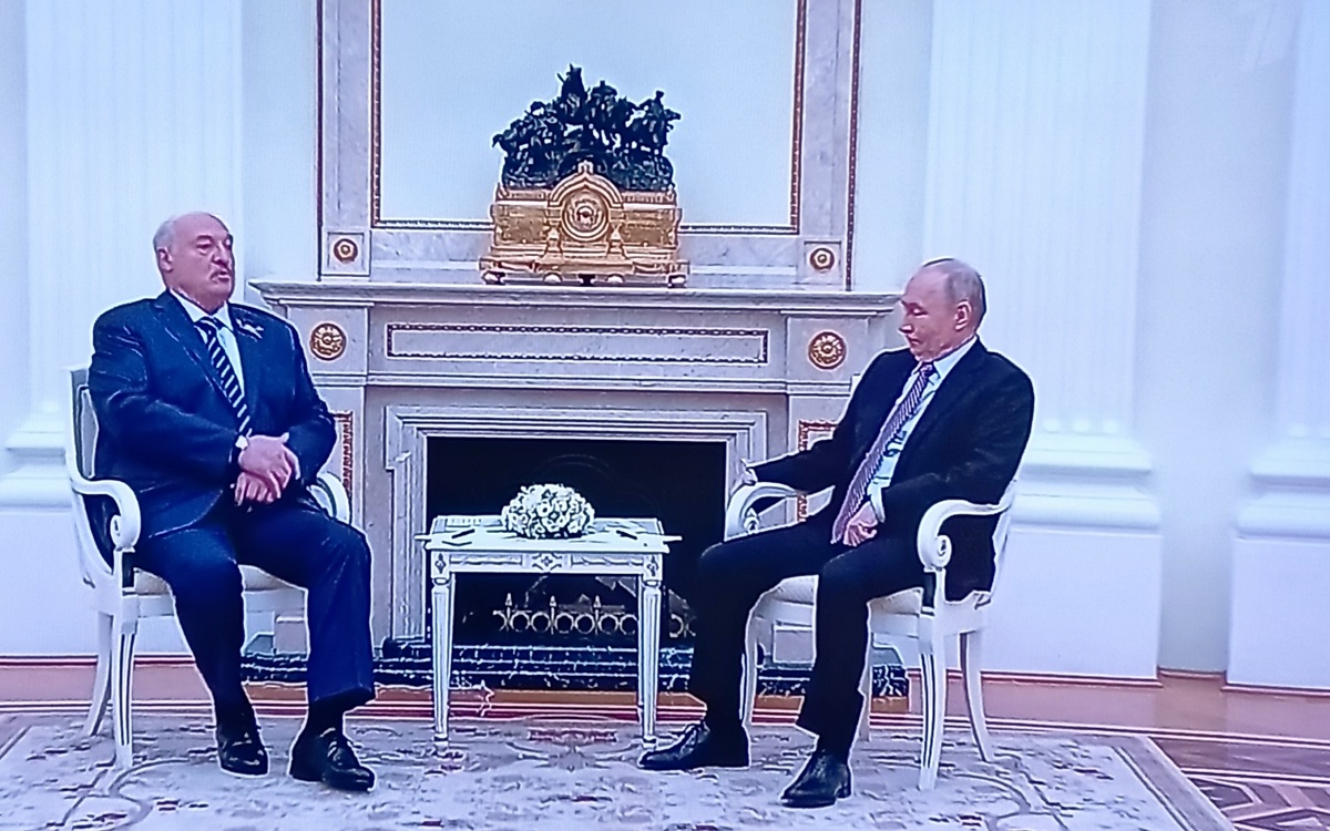 Лукашенко и Путин.
