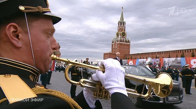 На фото: Скриншот прямого эфира 1 Канала.
